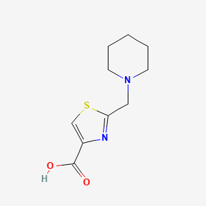 2-(Piperidin-1-ylmethyl)thiazole-4-carboxylic acid