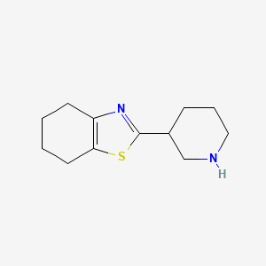2-(Piperidin-3-yl)-4,5,6,7-tetrahydro-1,3-benzothiazole
