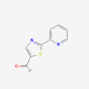 2-(Pyridin-2-yl)-1,3-thiazole-5-carbaldehyde