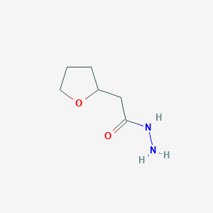2-(Tetrahydrofuran-2-yl)acetohydrazide