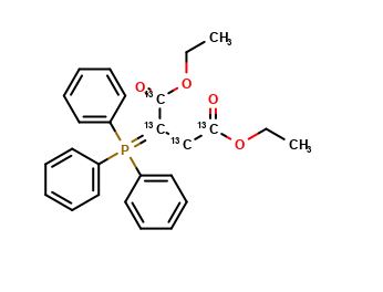 2-(Triphenylphosphoranylidene)-butanedioic Acid 1,4-Diethyl Ester-13C4