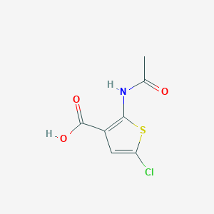 2-(acetylamino)-5-chloro-3-thiophenecarboxylic acid