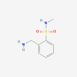 2-(aminomethyl)-N-methylbenzene-1-sulfonamide