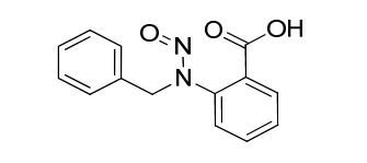 2-[nitroso(phenylmethyl)amino]benzoic acid(Mixture of isomers)