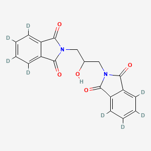 2,2'-(2-Hydroxypropane-1,3-diyl)bis(1H-isoindole-1,3(2H)-dione)-d8