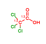 2,2,2-Trichloro-acetic Acid-13C2 (Contain 3.5% unlabeled)