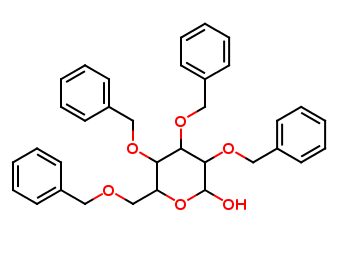 2,3,4,6-Tetra-O-benzyl-D-glucopyranose