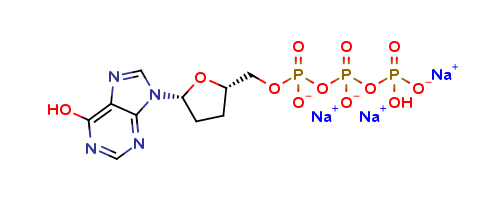 2,3-Dideoxyinosine Triphosphate Trisodium Salt