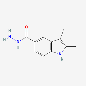 2,3-Dimethyl-1H-indole-5-carboxylic acidhydrazide