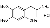 2,4,5-Trimethoxyamphetamine HCl