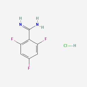 2,4,6-Trifluorobenzimidamide hydrochloride