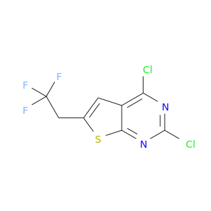 2,4-Dichloro-6-(2,2,2-trifluoroethyl)thieno[2,3-d]pyrimidine