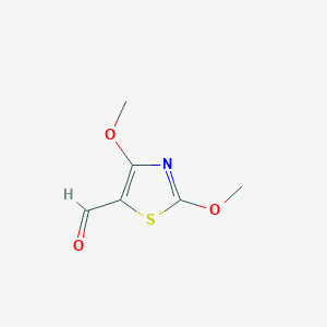 2,4-Dimethoxy-1,3-thiazole-5-carbaldehyde