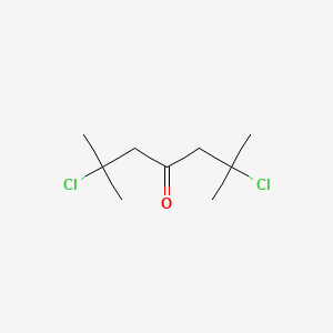 2,6-dichloro-2,6-dimethylheptan-4-one