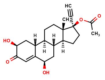 2,6 dihydroxy Norethindrone acetate