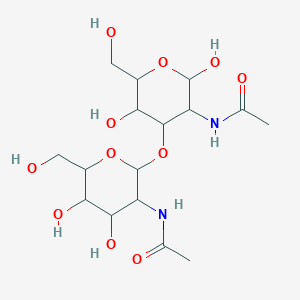 2-Acetamido-2-deoxy-3-O-(-β-D-2-acetamido-2-deoxyglucopyranosyl)-D-galactopyranose
