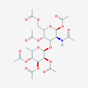 2-Acetamido-2-deoxy-3-O-(a-L-fucopyranosyl)-D-glucopyranose Pentaacetate