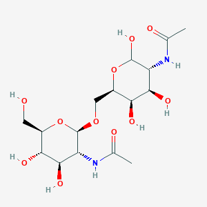 2-Acetamido-2-deoxy-6-O-(-β-D-2-acetamido-2-deoxyglucopyranosyl)-α-D-galactopyranose