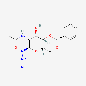 2-Acetamido-4,6-O-benzylidene-2-deoxy-beta-D-glucopyranosyl Azide