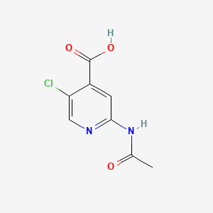 2-Acetamido-5-chloroisonicotinic Acid