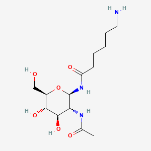2-Acetamido-N-(e-aminocaproyl)-2-deoxy-ß-D-glucopyranosylamine