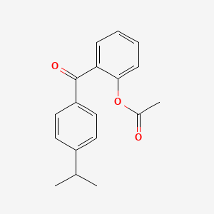 2-Acetoxy-4'-isopropylbenzophenone