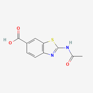 2-Acetylamino-benzothiazole-6-carboxylic acid