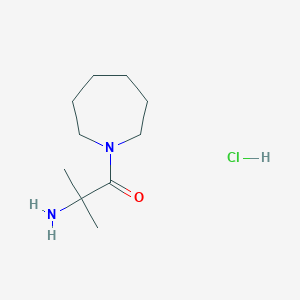 2-Amino-1-(1-azepanyl)-2-methyl-1-propanone hydrochloride