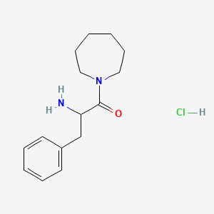 2-Amino-1-(1-azepanyl)-3-phenyl-1-propanone hydrochloride