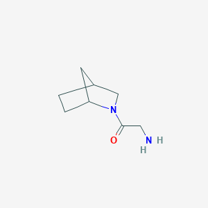 2-Amino-1-{2-azabicyclo[2.2.1]heptan-2-yl}ethan-1-one