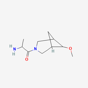 2-Amino-1-(6-methoxy-3-azabicyclo[3.1.1]heptan-3-yl)propan-1-one