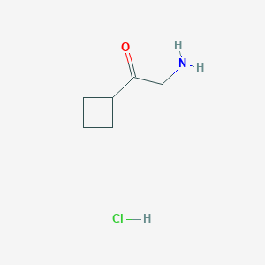 2-Amino-1-cyclobutylethan-1-one hydrochloride