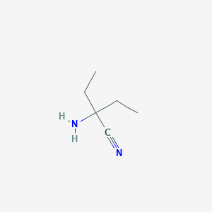2-Amino-2-ethylbutanenitrile