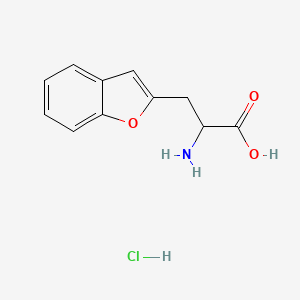 2-Amino-3-(1-benzofuran-2-yl)propanoic acid hydrochloride