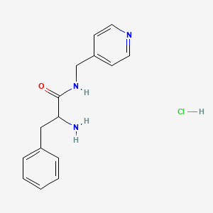 2-Amino-3-phenyl-N-(4-pyridinylmethyl)propanamide hydrochloride