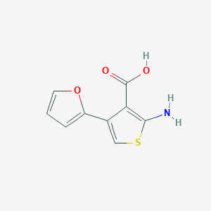 2-Amino-4-(2-furyl)thiophene-3-carboxylic acid