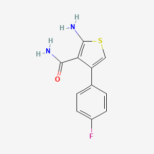 2-Amino-4-(4-fluorophenyl)thiophene-3-carboxamide