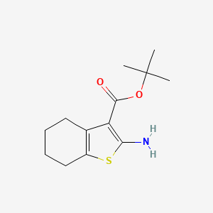 2-Amino-4,5,6,7-tetrahydro-benzo[b]thiophene-3-carboxylic acid tert-butyl ester