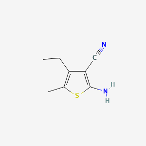 2-Amino-4-ethyl-5-methylthiophene-3-carbonitrile