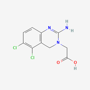 2-Amino-5,6-dichloro-3(4H)-quinazoline Acetic Acid