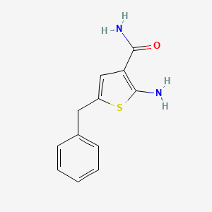 2-Amino-5-benzylthiophene-3-carboxamide