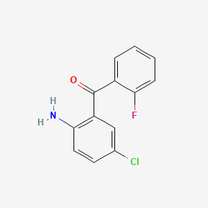 2-Amino-5-chloro-2-fluorobenzophenone