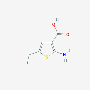 2-Amino-5-ethylthiophene-3-carboxylic acid