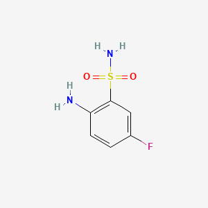 2-Amino-5-fluorobenzenesulfonamide