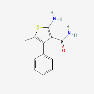 2-Amino-5-methyl-4-phenylthiophene-3-carboxamide