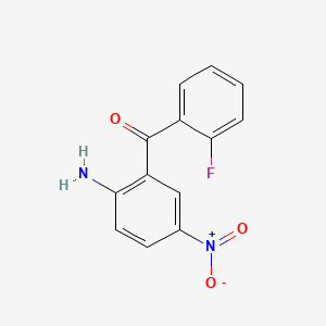 2-Amino-5-nitro-2'-fluorobenzophenone