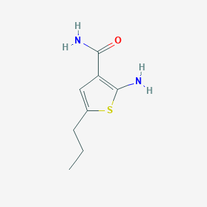 2-Amino-5-propylthiophene-3-carboxamide