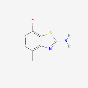 2-Amino-7-fluoro-4-methylbenzothiazole