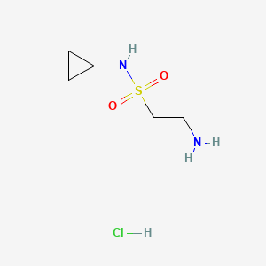 2-Amino-N-cyclopropylethanesulfonamide hydrochloride