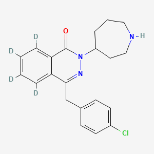2-Azepan-4-yl-4-(4-chlorobenzyl)phthalazin-1(2H)-one D4